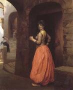 Jean Leon Gerome, Femme du Caire (mk32)